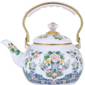 Чайник эмалированный Kelli KL-4481 / с узорами,2,5л, подходит для индукц. и керамич. плит/